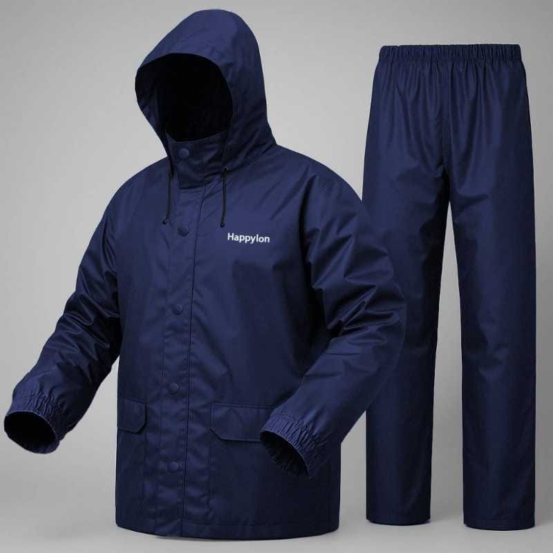 Raincoat ১০০% ওয়াটারপ্রুফ রেইনকোট ও ট্রাউজার সেট – ভারী বৃষ্টিতেও থাকুন একদম শুষ্ক!